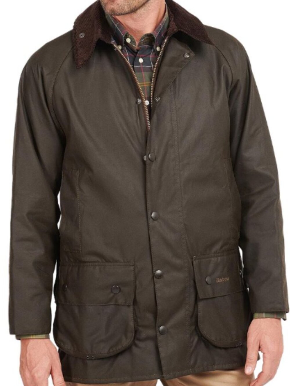 Barbour Classic Beaufort Wax Jacket – Size 42 – Like New